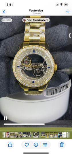 FOR SALE — INVIC​​TA OBJET D’ART IDYLL AUTOMATIC!