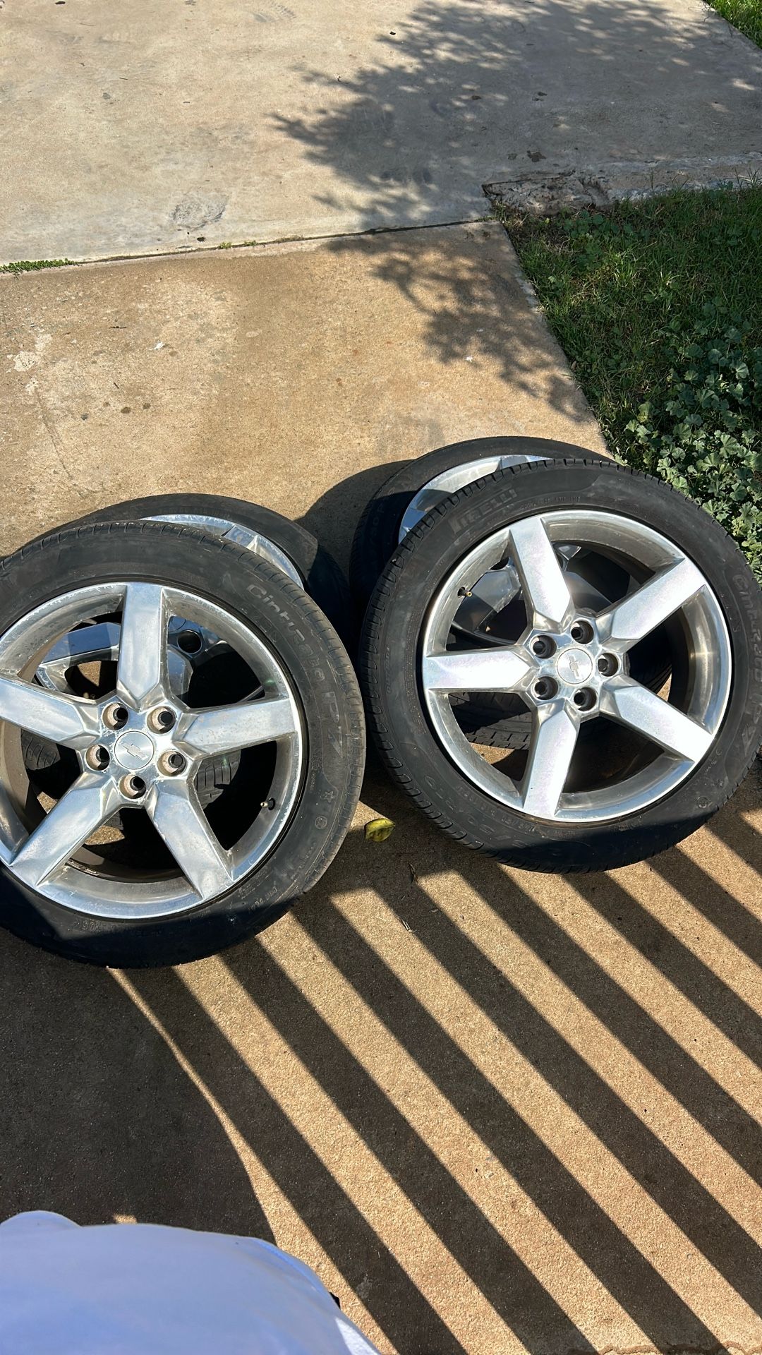 2015 Chevrolet Camaro LT Wheels And Pirelli Tires
