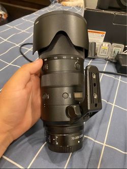 Nikon z 70-200 2.8 s lens
