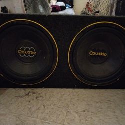 12" sub in box