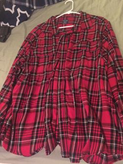 Flannel by faded glory $6 size XXL Buy more save more More flannels available