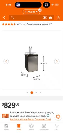 Edgestar Kegerator - keg fridge