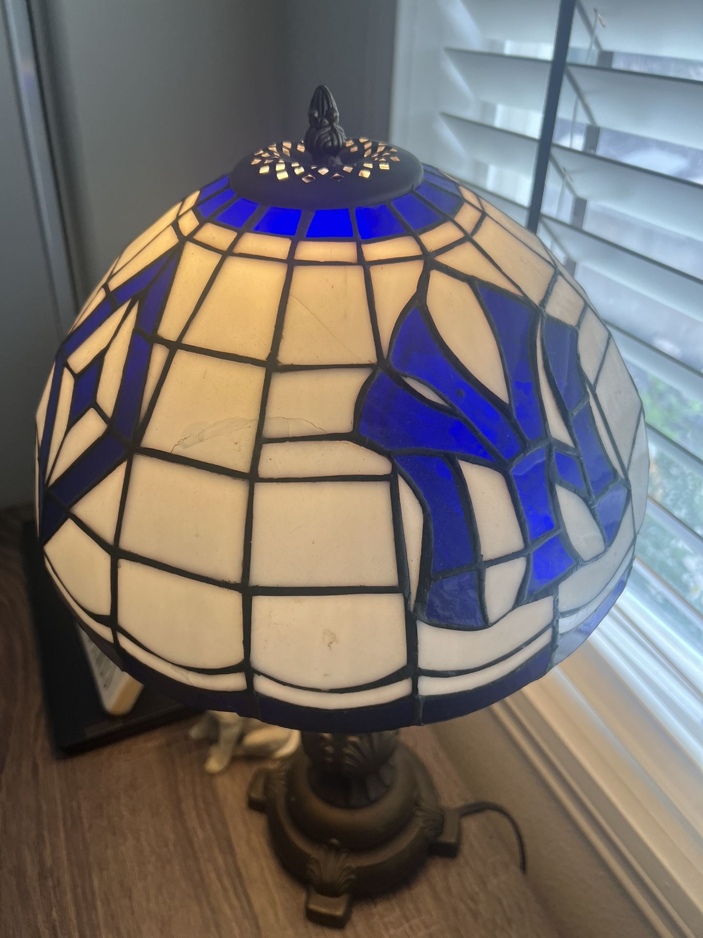 New York Yankee Tiffany Lamp 