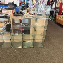 Cube Tempered Glass Stand 