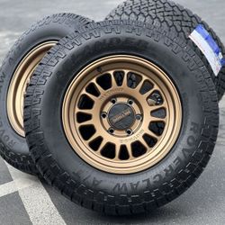 17" Method wheels rims A/T Tires Tacoma 4Runner FJ Cruiser Lexus GX