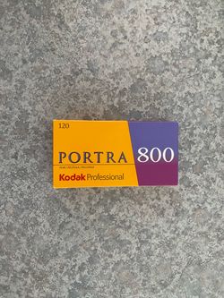 Kodak Portra 800. 120 film expired