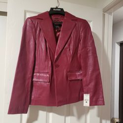 💥Beautiful Women's Leather Jacket S💥