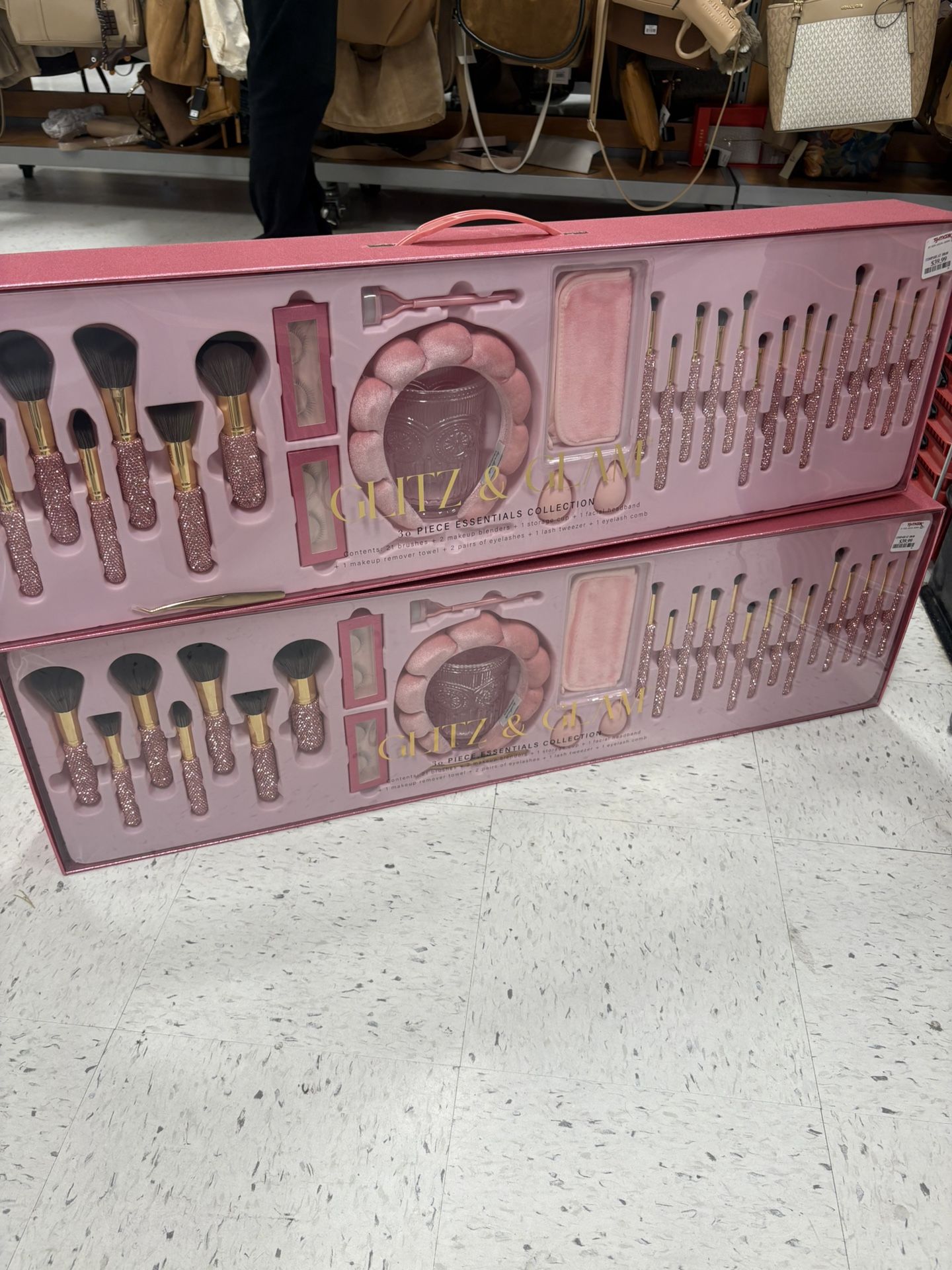 Glitz Glam Brush Set (pink)