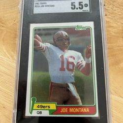 Montana Rookie 1981 Topps
