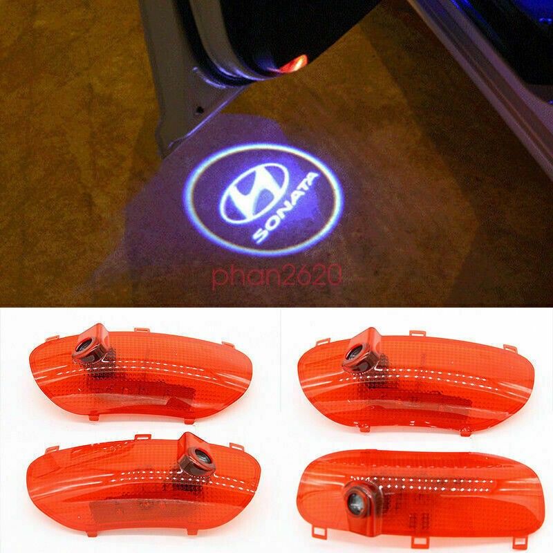 Car Led Door Logo Projector Ghost Shadow Light For 2010-2014