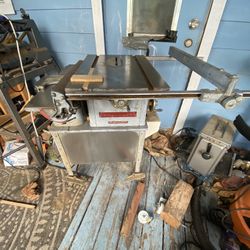 7 Inch Table saw, Jointer Combo From 1950’s