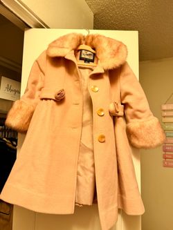 Toddler Wool Jacket 2T Pink