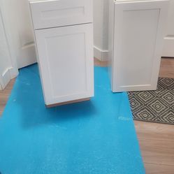 $200. O.B.O 2 Brand New  White Cabinets