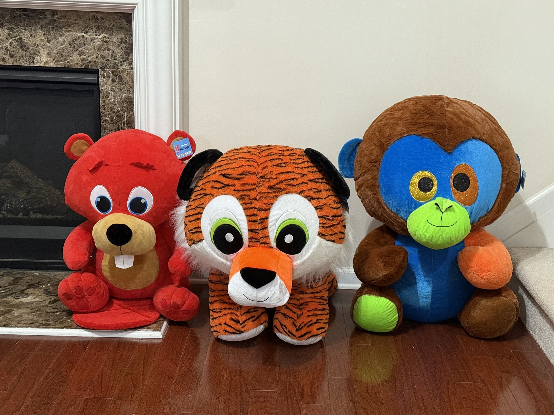 Jumbo Stuffed Animals New Still Have Tags