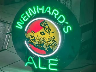 Weinhards Ale Sign.