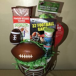 Boy’s Football Easter Basket