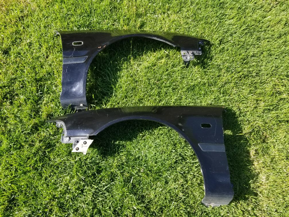90-93 JDM Xsi Black Integra Fenders OEM da6 da9