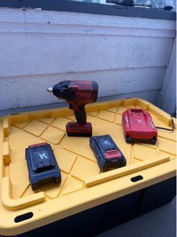 Hilti SIW 8-22 Impact Wrench Set, 2 Li-Ion Batteries, Charger, Heavy Duty