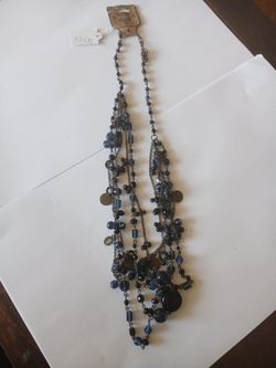Vintage Multi Strand Necklace 