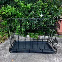 Cage, dog cage, dog crate, crate