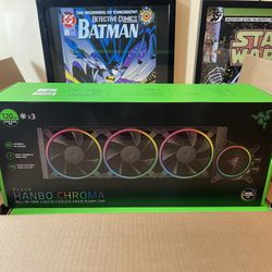 Razer Hanbo Chroma All-In-One 360mm Liquid Cooler ARGB Pump Cap RC(contact info removed)200R3M1