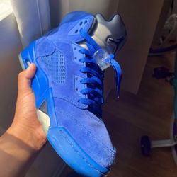 Jordan 5 RETRO Suede Blue