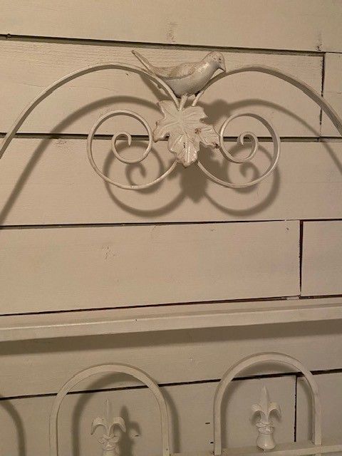 Vintage Wrought Iron Bed Frame