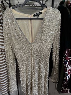 Celebrity Fashion by HERA Collection Beaded Cocktail Dress – Size Medium