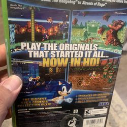 XBOX  360 “SONICS ULTIMATEv GENESIS COLLECTION”