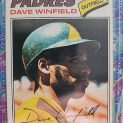 77 Topps Dave Winfield!