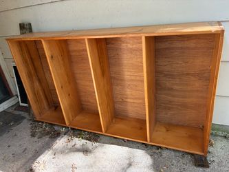 68” Tall book Shelf. South Austin. $10 cash.