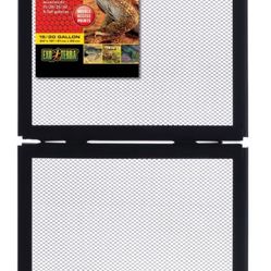 Exo Terra Screen Cover Hinged Door 15 - 20 Gallon  24" x 12"