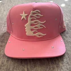 Hellstar Pink Rhinestone SnapBack 