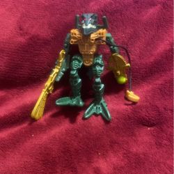 McDonald's Happy Meal Toy ~ 2006 Lego Bionicle 4" Action Figure - Green 