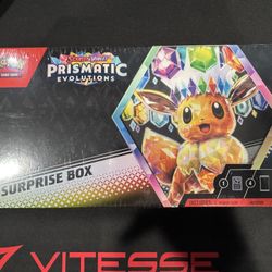 Pokémon Prismatic Evolutions Surprise Box 