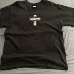 Supreme Cross Box Logo Tee Shirt