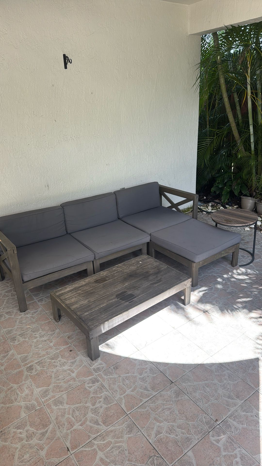 Outdoor Seating Area Full Setup For Sale