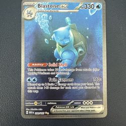 Pokemon 151 Blastoise 200/165