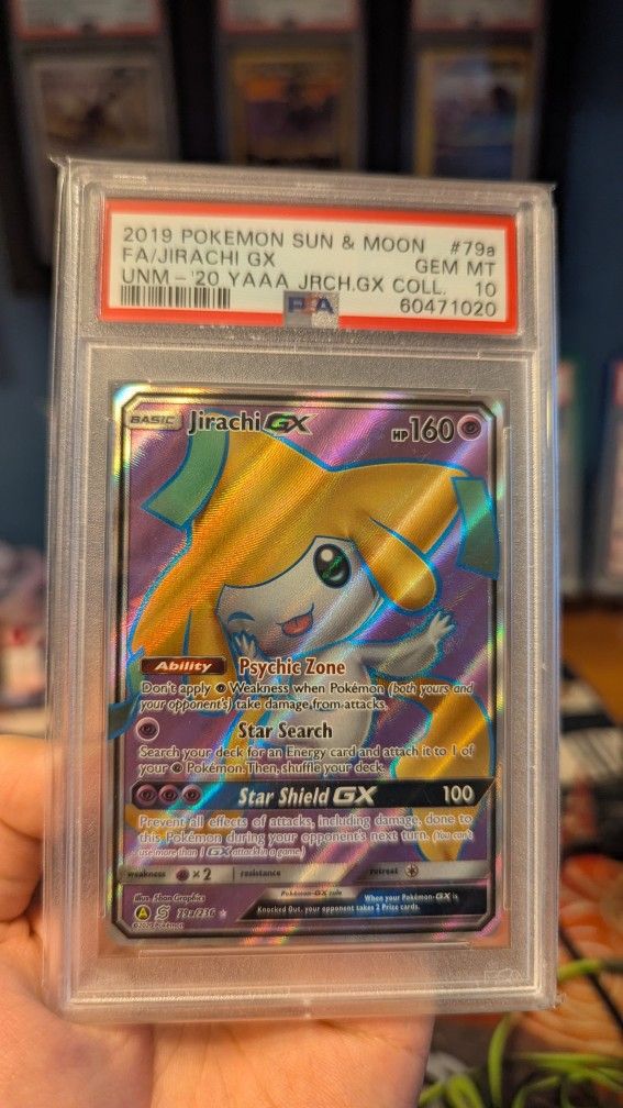 Pokemon Jirachi Full Art PSA 10