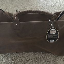 Roberto Amee Suede Like Duffle Bag