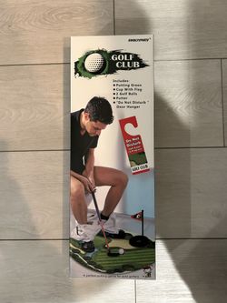 Toilet Golf, Toilet Golf Game Mini Golf - Great Toilet Time - Gag Gifts, Gag Gifts for Men - Funny Dad Gifts, Funny Gifts For Men Boyfriend Brother, W