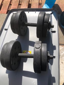 Dumbbell weights