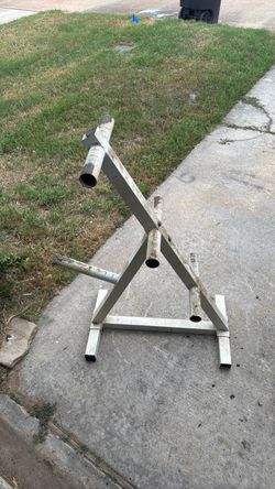 Weights plates tree holder