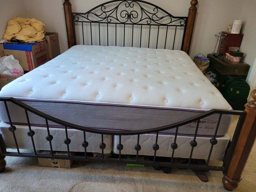 Ashley King Size Bed set 