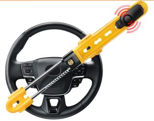 ELECTOP Steering Wheel Lock With Alarm