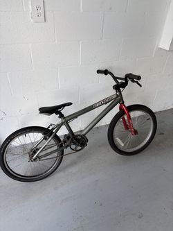 Red line bmx race bike