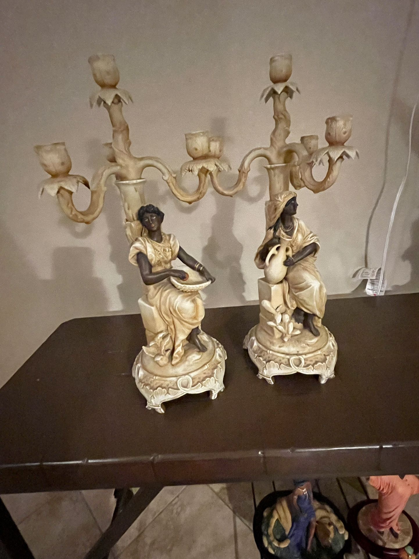 meissen candelabra vintage perfect condition