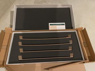 Free Cafe Refrigerator Handle Kit - Brushed Bronze