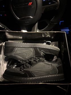 Jordan 1 Low Travis Scott Black Phantom