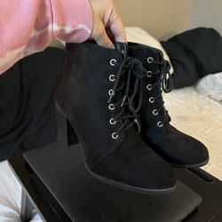 Women’s Black Booties Size 5.5-6